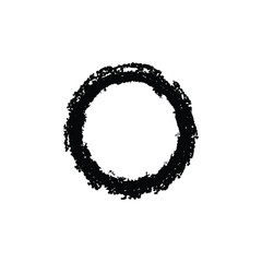 Fototapeta na wymiar ink circle grunge vector. Space for text ready to use