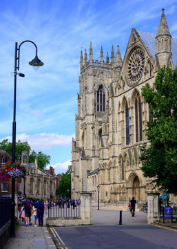 York Minster Cathedral, York, England, UK