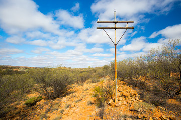 Old Telegraph Pole
