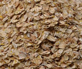 oatmeal close-up background