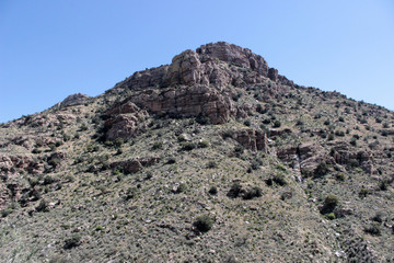 rocks and blue sky