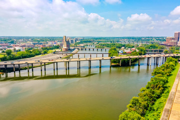 Obraz premium bridges over James River