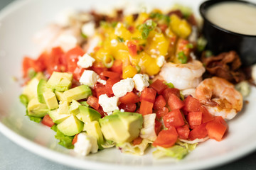 Delicious food at a restaurant