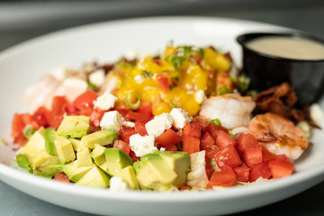 Delicious food at a restaurant