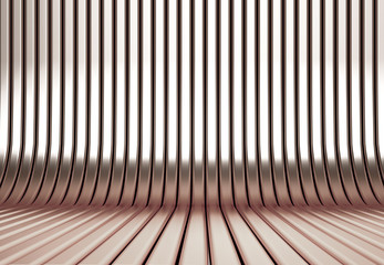 Beautiful studio background. 3d illustration, 3d rendering.