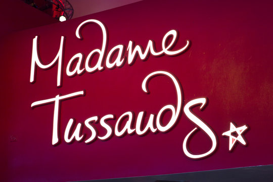 Detail of te Madame Tussauds New York. It is a wax museum established in 2000.