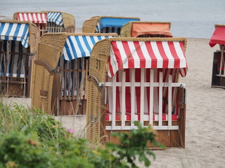 Timmendorfer Strand &ndash; Strand, Strandk&ouml;rbe und Seebr&uuml;cke