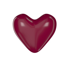 Style color puzzle nice heart