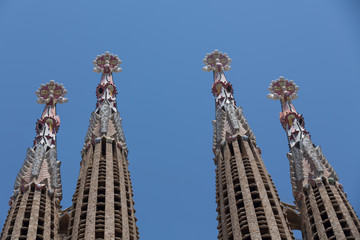 Flèches of the Sagrada Familia
