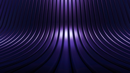 Beautiful studio background. 3d illustration, 3d rendering.