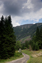 mountain chapel in Obri Dul in the Krkonose/ karkonosze/Giant MOuntains in the czech republic