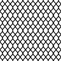 black gingham seamless pattern. Texture from rhombus squares for - plaid, tablecloths, clothes, shirts, dresses, paper, bedding, blankets, quilts and other textile products. Vector illustration.