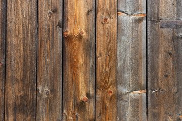 Naklejka premium The old wood texture with natural patterns