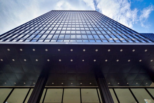 View of one of the three towers of the Westmount square