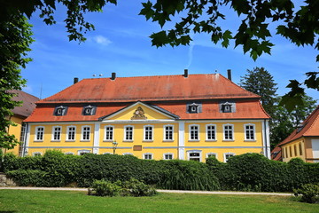 Fototapeta na wymiar Wasserschloss Eichtersheim