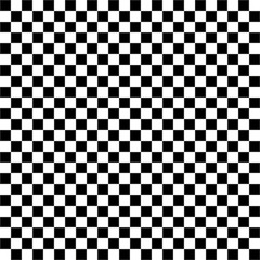 Fototapeta premium Seamless squared background. Black and white rectangular backdrop