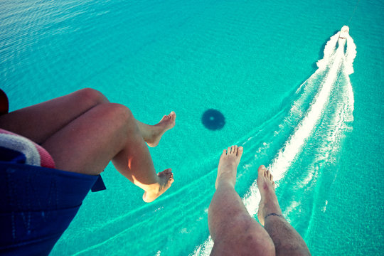 parasailing