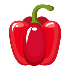 nice red pepper. Vegetable 