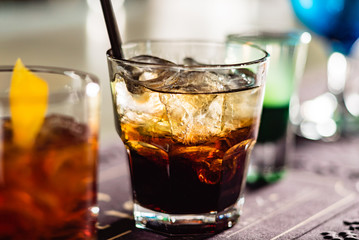 cocktail in the bar