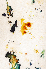 stains on the paper, abstract design
