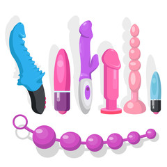 Cute pink blue violet purple