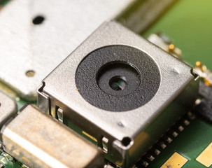 Smartphone camera module closeup macro repair
