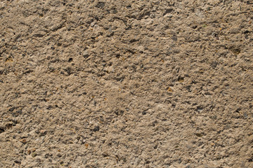 Wall of the house. Concrete coating. Cement slab.	