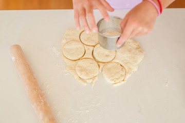 Cutting Biscuits by Hand