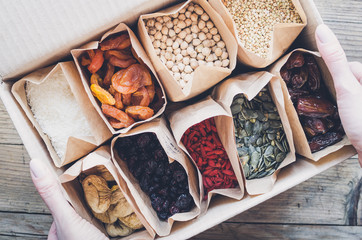 Zero Waste Food Storage Eco Bag Top View