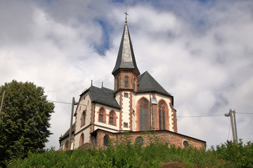 Fototapeta na wymiar st-Anna-Kapelle im Pfälzerwald