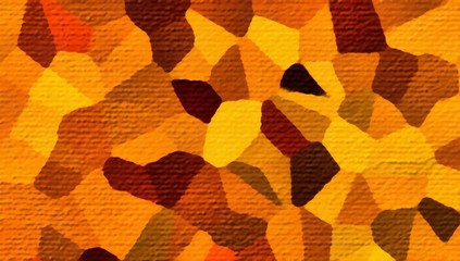 Abstract polygonal background. Triangles texture. Geometric modern art. Futuristic simple painting on canvas. Pattern for design. Backdrop template. Low poly concept artwork. Decorative elements.