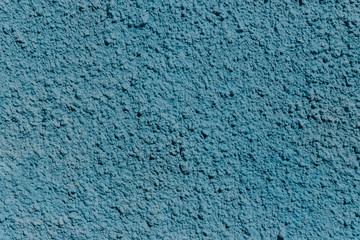 The texture of the uneven plaster is painted in blue.