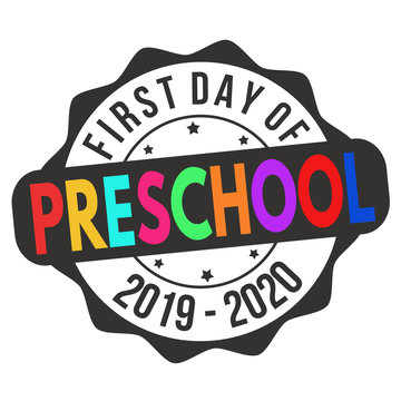 first day of preschool clip art