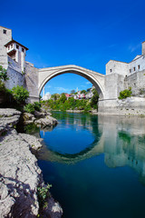 Fototapeta na wymiar Mostar Bosnia and Herzegovina