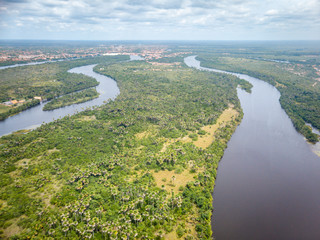 Preguiças River at Maranhão, Brazil