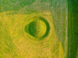 Jasenovac, Croatia - July 14, 2019. Areal of memorial and museum of holocaust