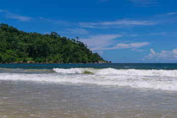 Waves on Maracas Bay