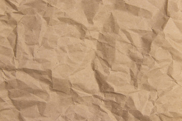 Kraft Brown Paper Crumpled