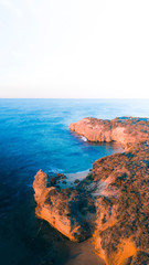 Aerial View of Australian Beaches and Coastline of the Great Ocean Road