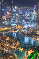 Fototapeta na wymiar Dubai downtown