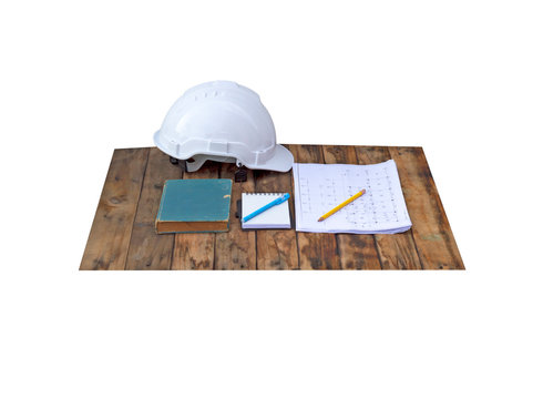  Engineer cap on wood