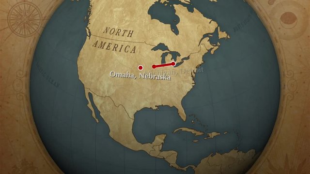 animated map flight toronto to california