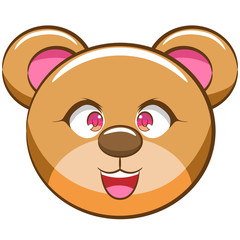 teddy bear vector graphic clipart