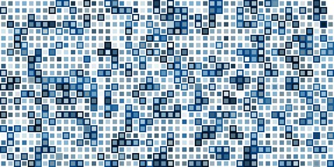 Abstract colorful canvas square geometric seamless pattern background 