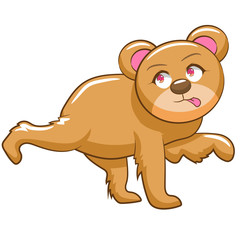 teddy bear vector graphic clipart