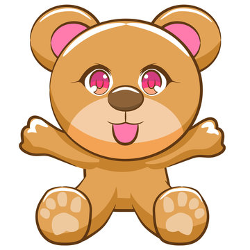 teddy bear vector clipart