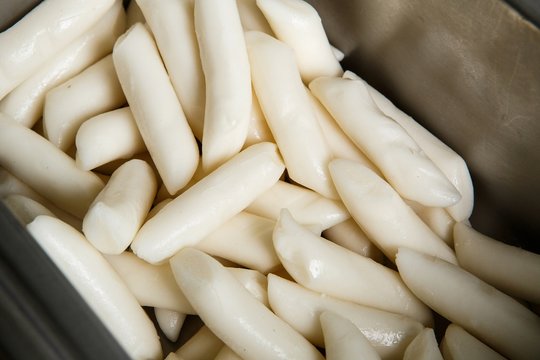 떡볶이 떡, tteokbokki, rice cake