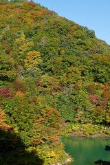 《宝仙湖（玉川ダム湖）》秋田県仙北市