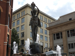 Fountain statue