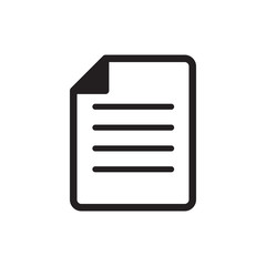 paper, page, document icon vector